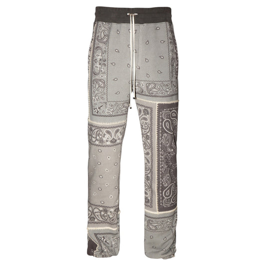 Amiri Reconstructed Bandana Grey Joggers