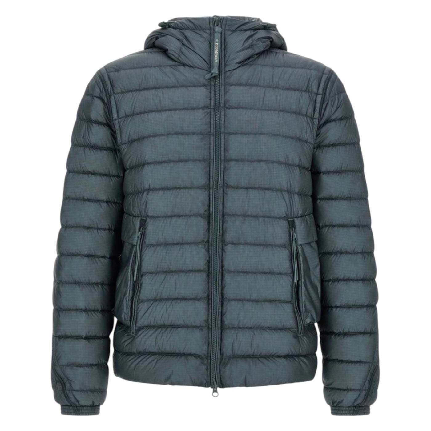 C.P. Company Google Down Blue Jacket — C.P. Company