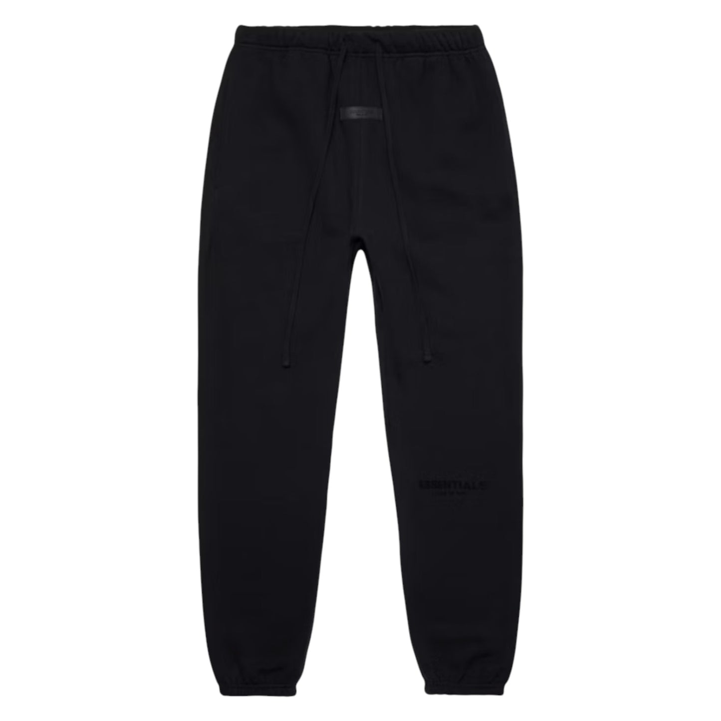 Fear Of God Essential Dark Black Cuffed. Sweatpants