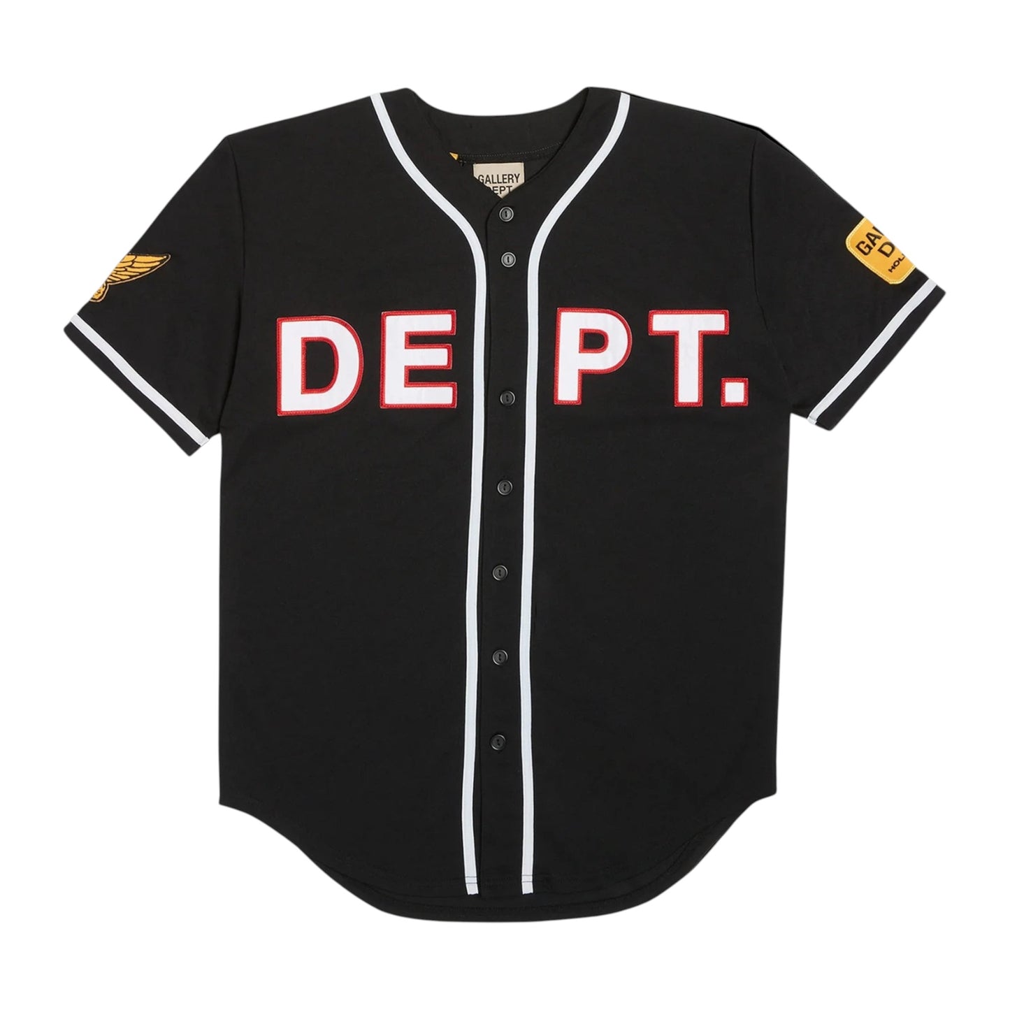 Gallery Dept Echo Park Baseball Jersey Black T-shirt