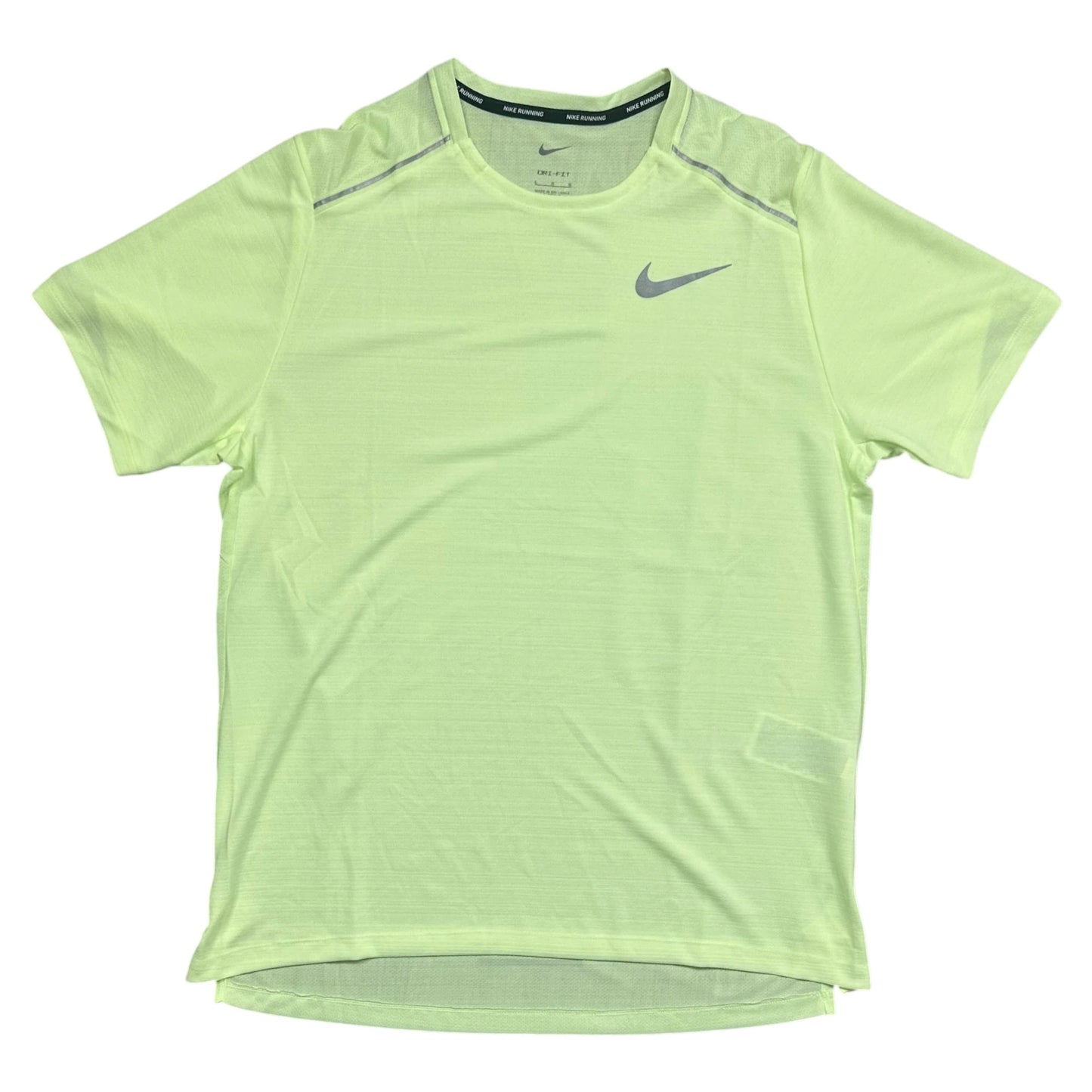 Nike Miler Short Sleeve Sleeve Volt T-shirt