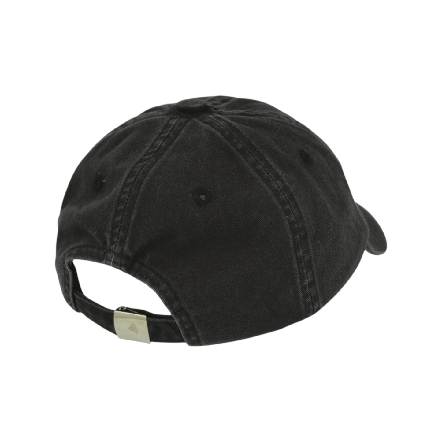 Stone Island Brushed Cotton Black Baseball Cap