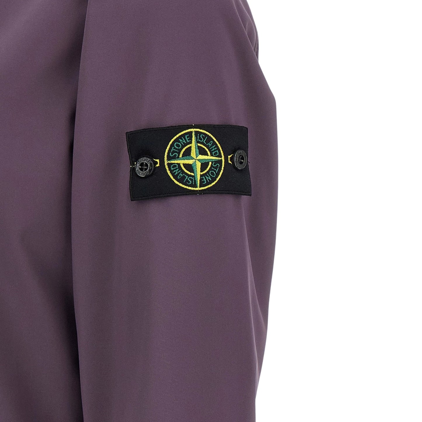 Stone Island Amaranth Shell-R Dye Technology Softshell Jacket