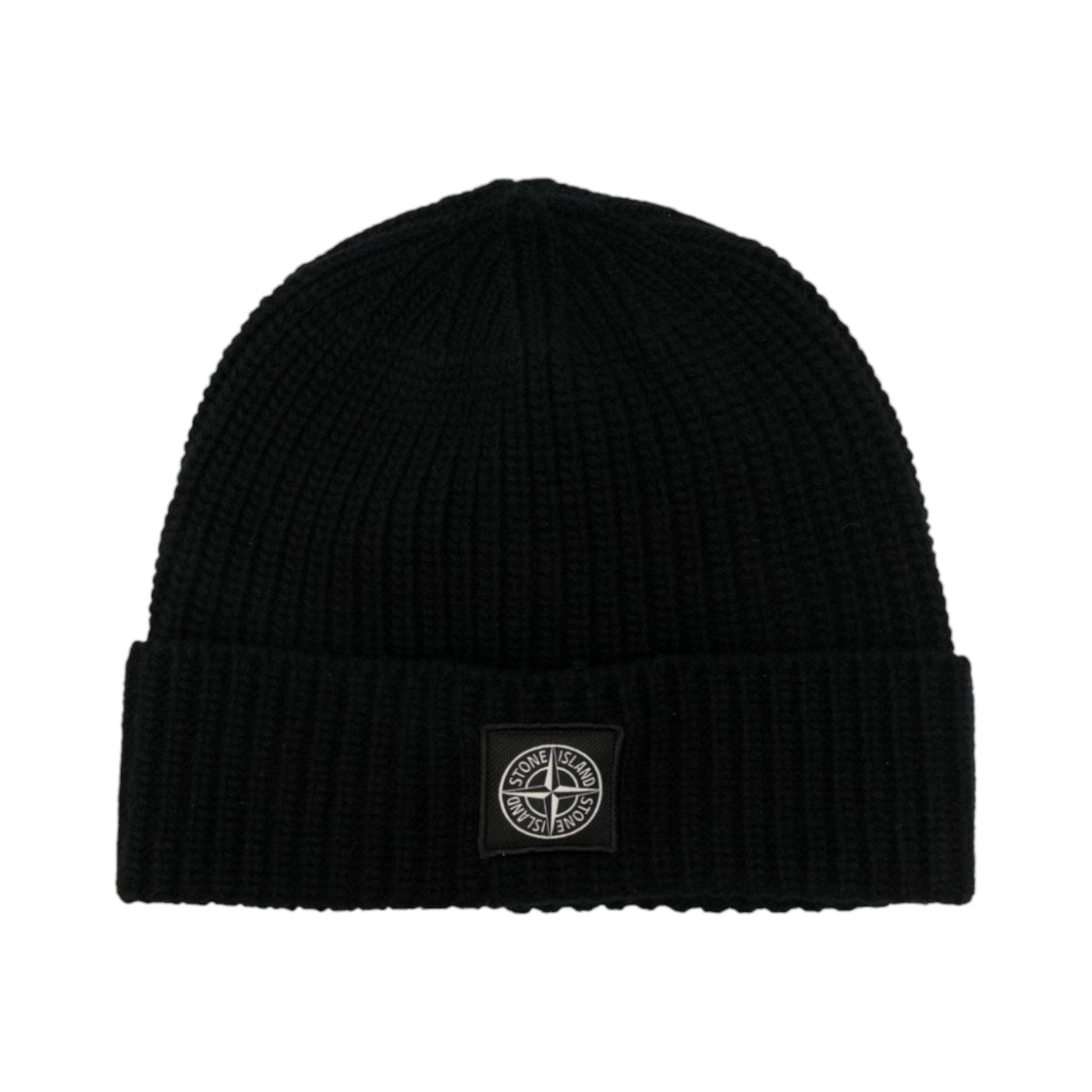 Stone Island Black Beanie — Stone Island