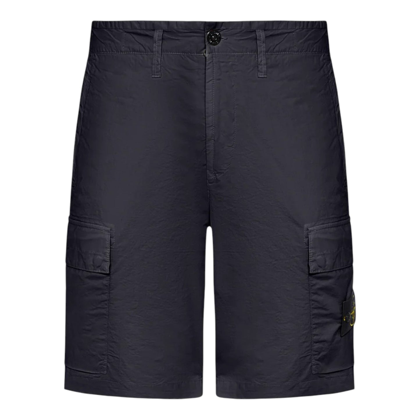 Stone Island Navy Bermuda Cargo Shorts