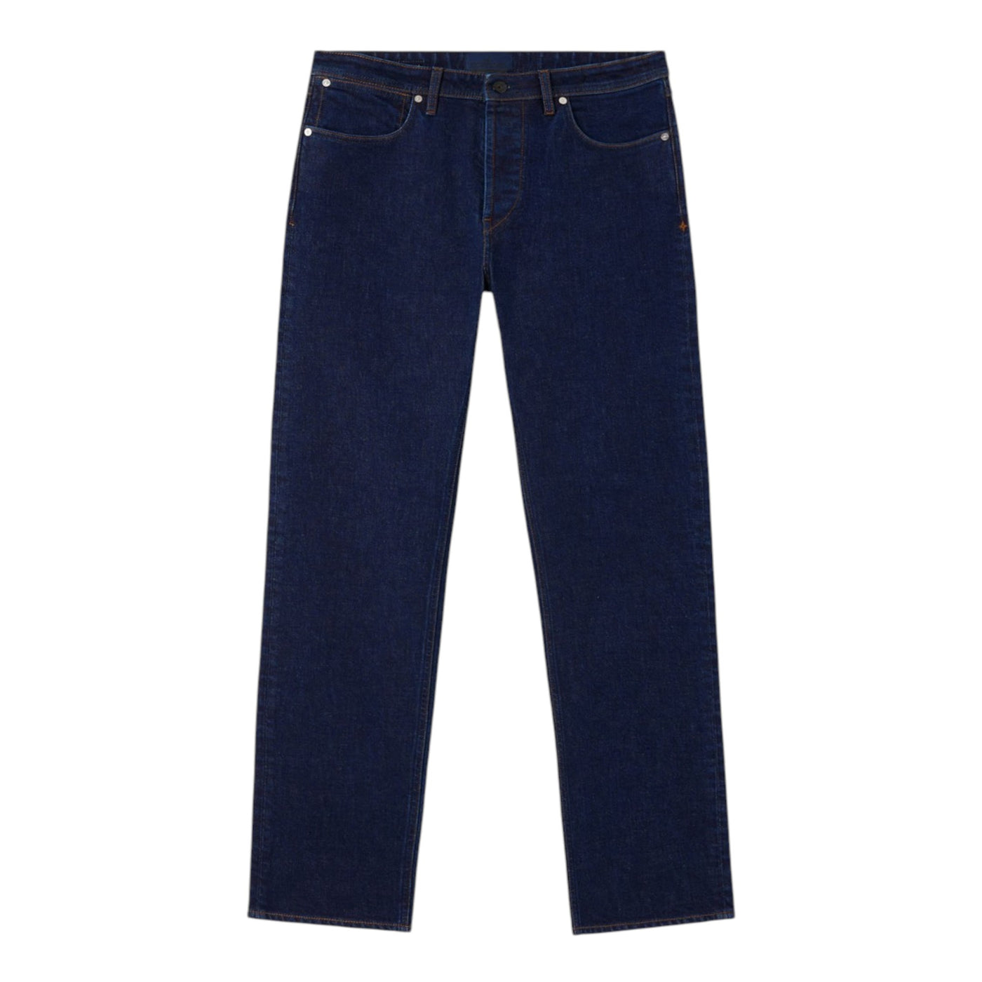 Stone Island Indigo Denim-Rinsed Navy Blue Regular Jeans — Stone Island