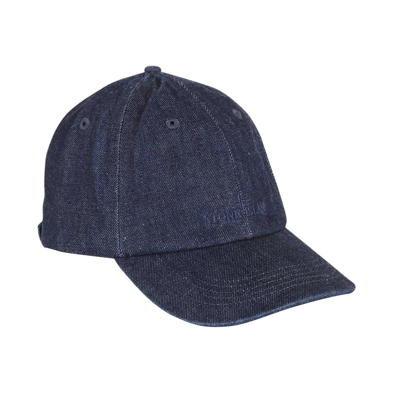 Stone Island Navy Denim Hat Stone Island Navy Denim Hat