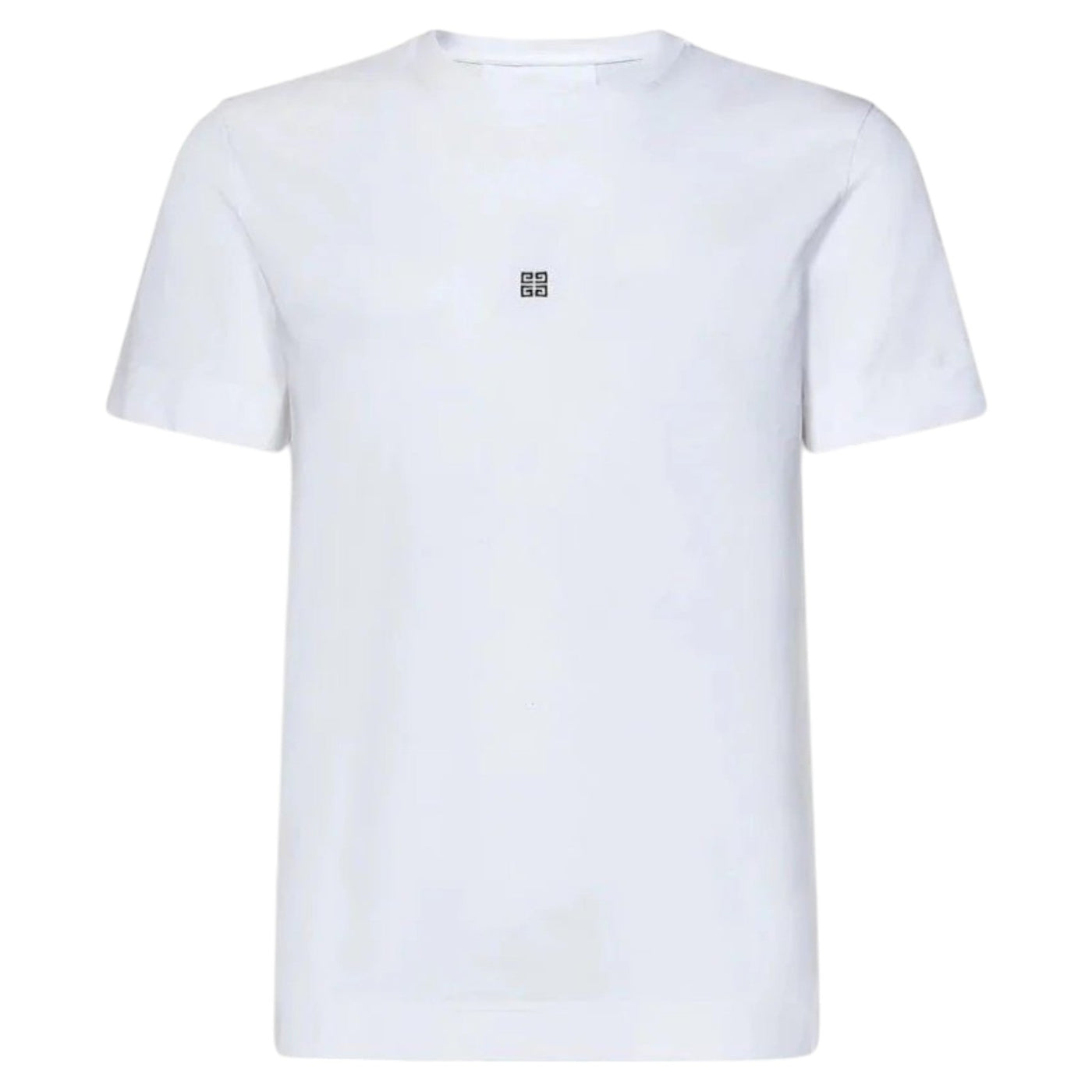 GIVENCHY, 4G Logo-Embroidered White Cotton T-Shirt — Givenchy