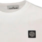 Stone Island Whiten T-Shirt in 60/2 Cotton Jersey - flizzone