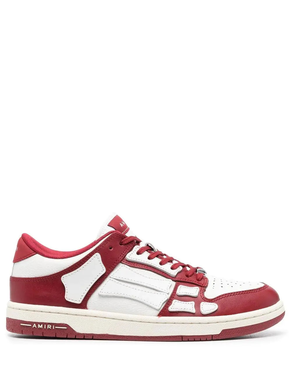 Amiri Skel Low-Top Red Sneakers - flizzone