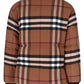 Burberry Exaggerated-Check down puffer jacket - flizzone