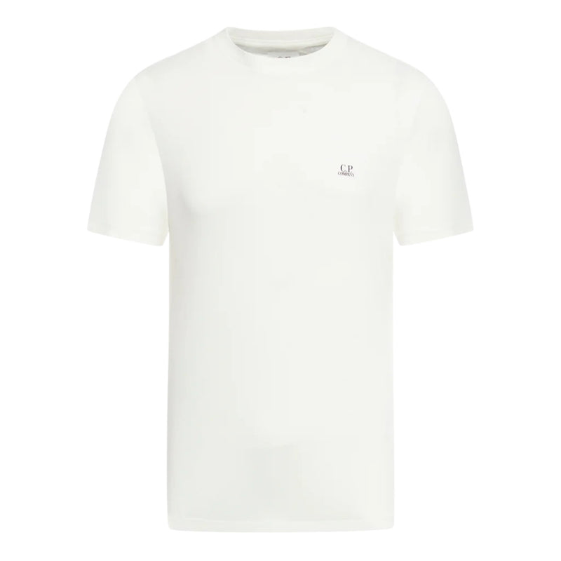 C.P. Company 30/1 White Goggle T-Shirt