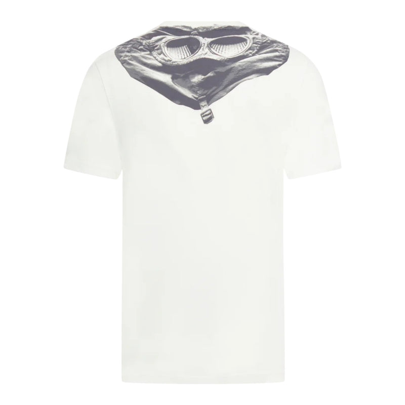 C.P. Company 30/1 White Goggle T-Shirt