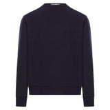 C.P. Company Diagonal Raised Fleece Lens Navy Sweatshirt