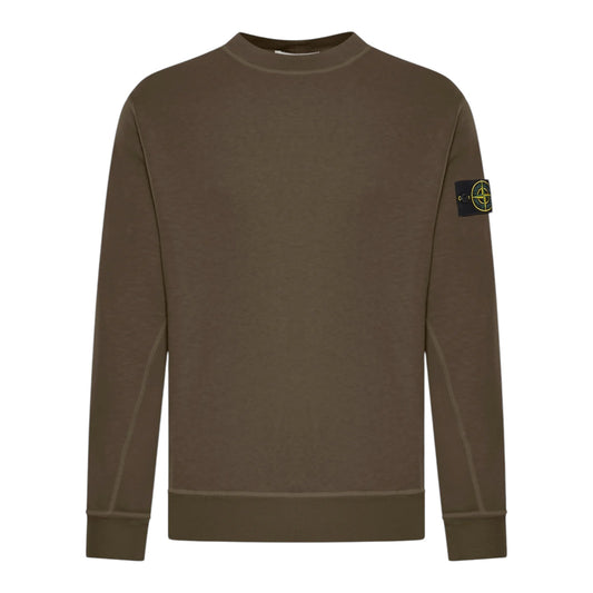 Stone Island Military Green Sweatshirt