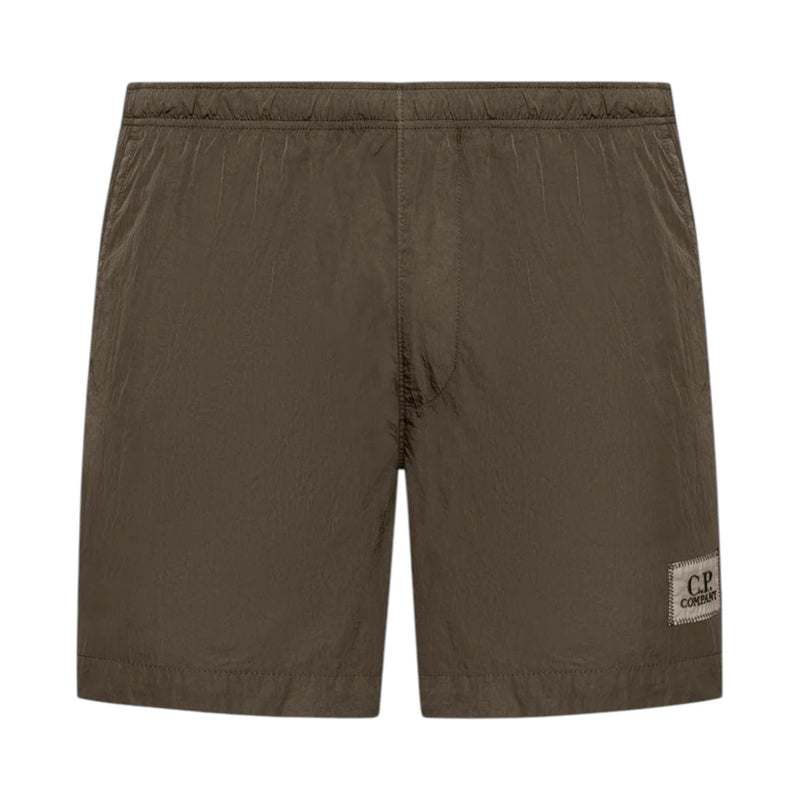 C.P. Company Chrome-R Ivory Green Swimshorts