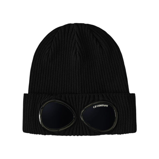 C.P. Company Navy Goggle Beanie