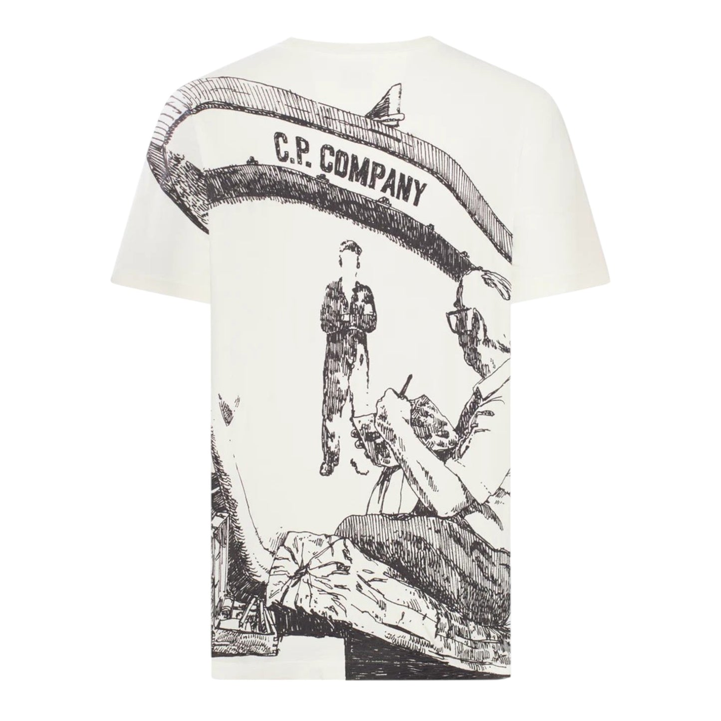C.P. Company Artwork Logo T-shirt