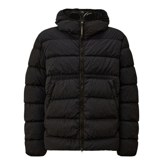 C.P. Company Chrome-R Goggle Down Navy Jacket