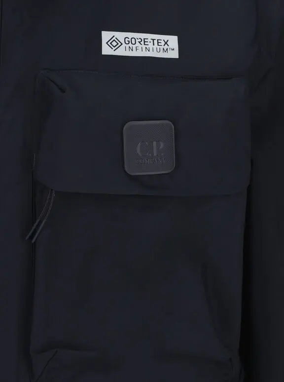 C.P. Company Navy Polyester Jacket - flizzone