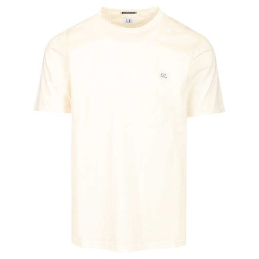 C.P. Company Jersey White T-Shirt