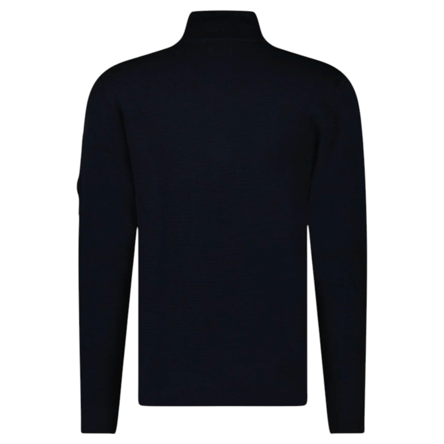 C.P. Company Merino Wool Navy 1/4 Zip Knitwear Sweatshirt