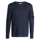 C.P. Company Light Fleece Navy Sweatshirt