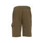 C.P. Company Cotton Lens Light Fleece Khaki Green Shorts