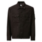 C.P. Company Felt Lens Black Overshirt