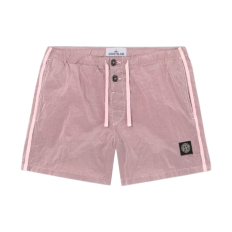 Stone Island Nylon Metal Oleander Pink Shorts