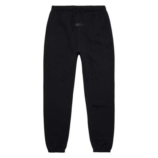 Fear Of God Essential Dark Black Cuffed. Sweatpants