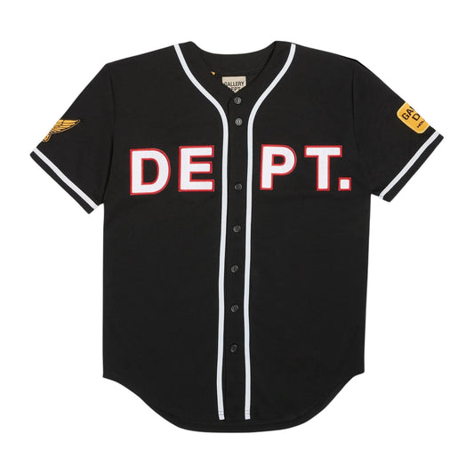 Gallery Dept Echo Park Baseball Jersey Black T-shirt