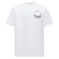 Moncler Printed and Embossed White Logo T-shirt