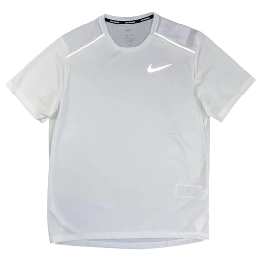 Nike Miler Short Sleeve White T-shirt