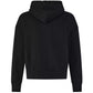 Palm Angels Croc Design Black Hoodie S
