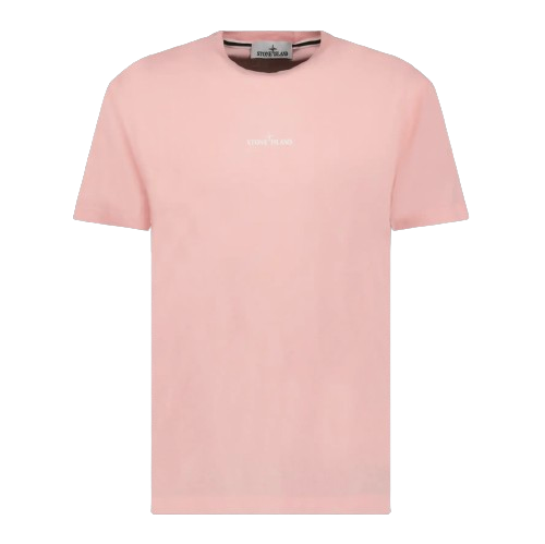 Stone Island Pink Institutional One T-shirt