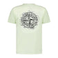 Stone Island  Digital Compass Print Logo Green T-shirt - flizzone