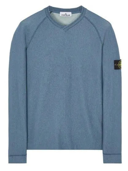 Stone Island V-neck Knitwear Sweatshirt - flizzone