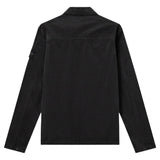Stone Island Nylon Metal Zip-Up Black OVershirt