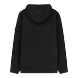 Stone Island Organic Cotton Black Hoodie