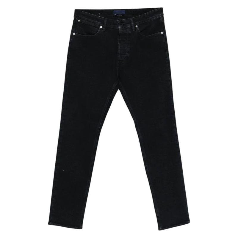 Stone Island Stretch Black Denim Rinsed Slim Jeans Stone Island Stretch Black Denim Rinsed Slim Jeans