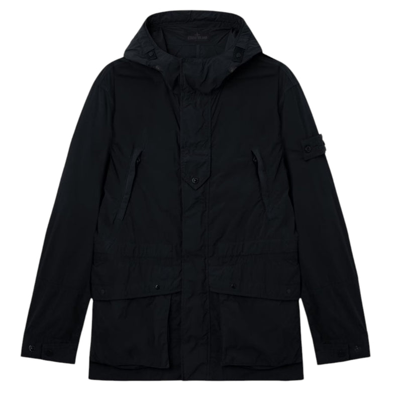 Stone Island Nylon Smerigliato Ghost Black Parka Jacket Stone Island Nylon Smerigliato Ghost Black Parka Jacket