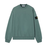Stone Island Organic Cotton Green Sweatshirt