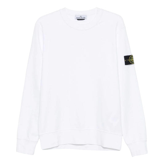 Stone Island White Sweatshirt