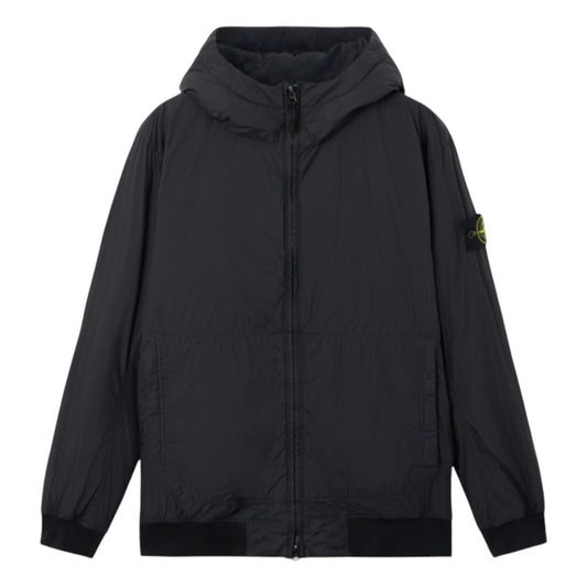 Stone Island Black Crinkle Reps NY Black Jacket
