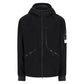 Stone Island Virgin Wool And Nylon Navy Jacket