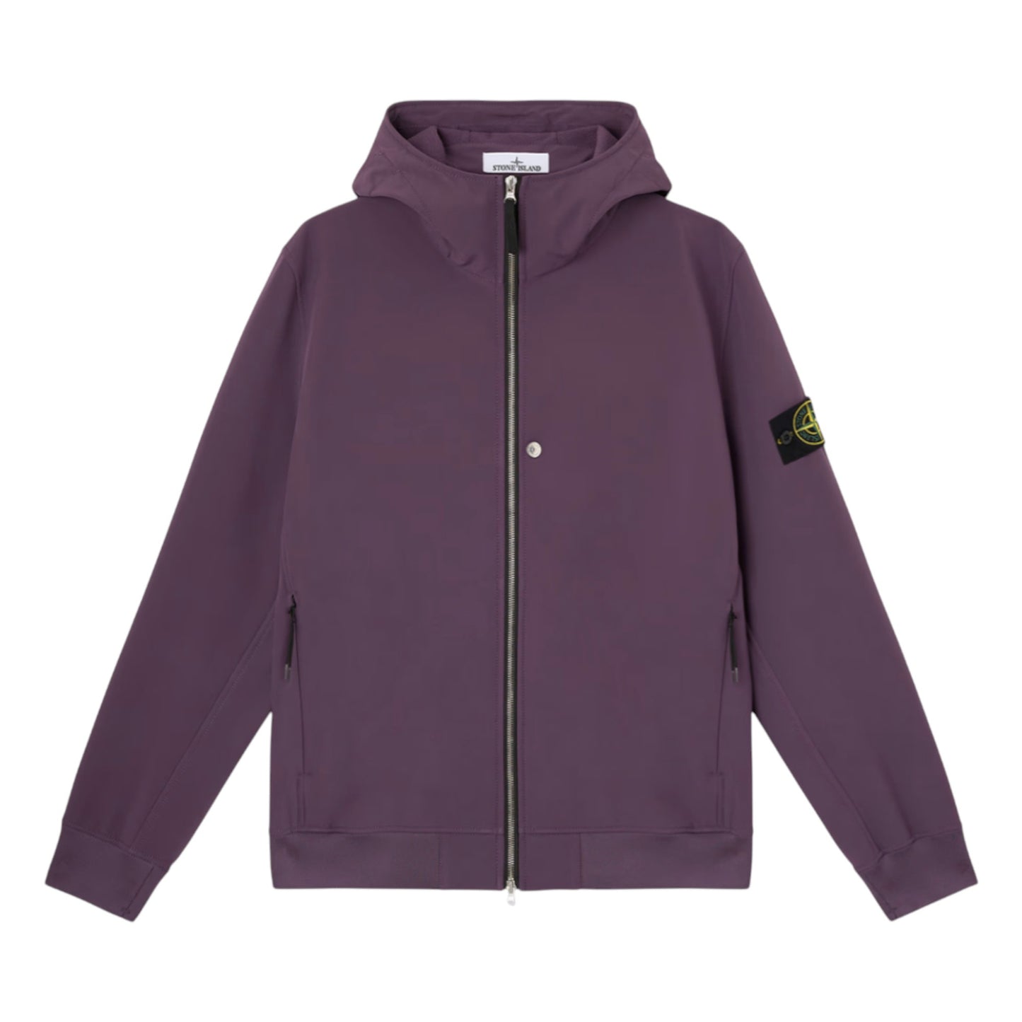 Stone Island Amaranth Shell-R Dye Technology Softshell Jacket