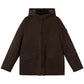 Stone Island Suede Sheepskin Dark Brown Ghost Jacket