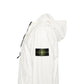 Stone Island Supima Cotton Stretch Hooded Ivory Jacket