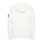 Stone Island Supima Cotton Stretch Hooded Ivory Jacket